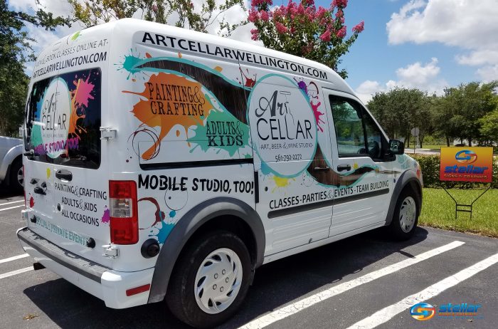 partial vehicle wraps in Wellington FL