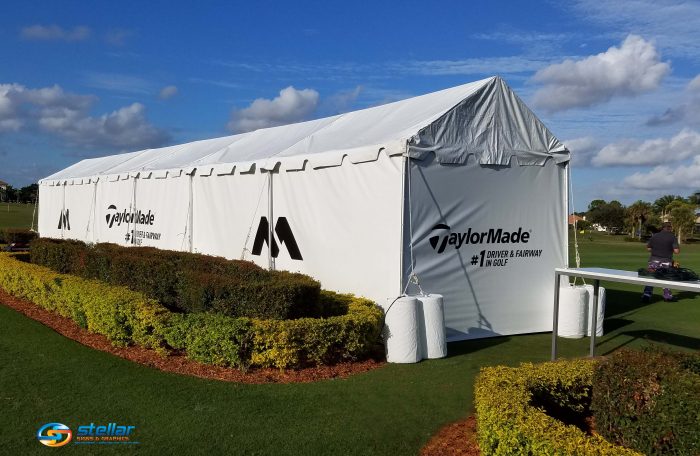 Custom-Printed Event Tents in West Palm Beach FL