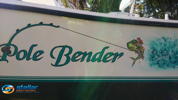 boat decals in Palm Beach County FL